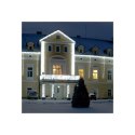 Lampki choinkowe 288 led typu gąsienica w kolorze białym 2 m