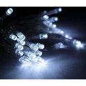 Lampki choinkowe 30 led kolor zimny biały na baterie
