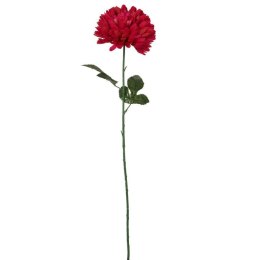 Sztuczna Chryzantema Różowa 70 cm - Dekoracja Cmentarna Pojedynczy Kwiat