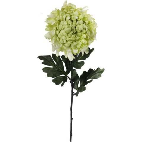 Sztuczna Chryzantema Zielona Duża 86 cm - Dekoracja Kompozycyjna o Wysokiej Jakości