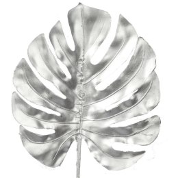 Sztuczna Gałązka Filodendrona 69 cm w Kolorze Srebrnym