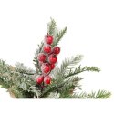 Dekoracja świąteczna stroik choinka w jucie z jarzębiną 34 cm