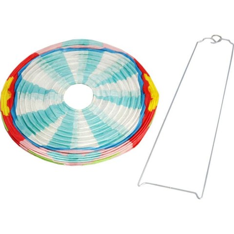 JAJKO LAMPION PAPIEROWY ROZKŁADANY 25CM NIEBIESKI II