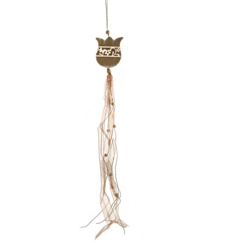 KWIAT DREWNIANY ZAWIESZKA 60CM