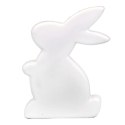ZAJĄCZEK CERAMICZNY FIGURKA BIAŁA 10CM