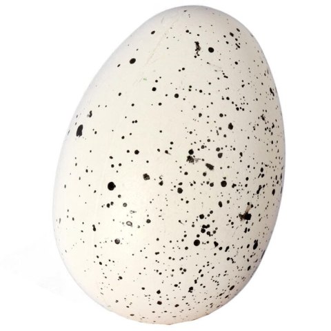 Jajka plastikowe zawieszki zestaw 12 sztuk 4cm pomarańczowe