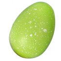 Jajka plastikowe zawieszki zestaw 12 sztuk 4cm zielone