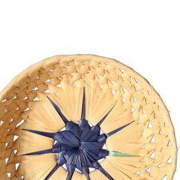 Koszyczek na pieczywo okrągły 14cm niebieski