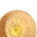 Koszyczek na pieczywo okrągły 20cm żółty