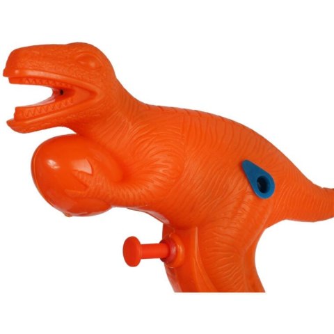 PISTOLET NA WODĘ PSIKAWKA 11 cm DINOZAUR POMARAŃCZOWY