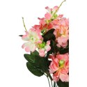 BUKIET 14 SZTUCZNYCH ANEMONÓW W KOLORZE ŁOSOSIOWYM O WYSOKOŚCI 48CM