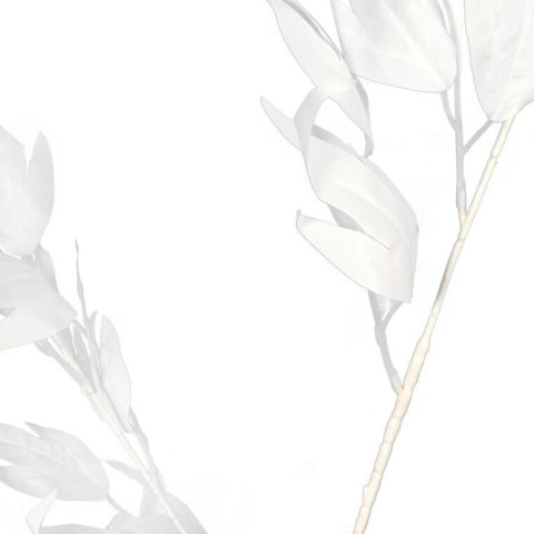 Biały Sztuczny Liść Dekoracyjny 95 cm - Realistyczny i Elegancki