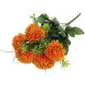 Bułka Sztuczna Tawuła w Kolorze Pomarańczowym - 5 sztuk, Wysokość 30 cm