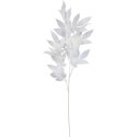 LIŚĆ GAŁĄZKA POTRÓJNA BIAŁY 95CM