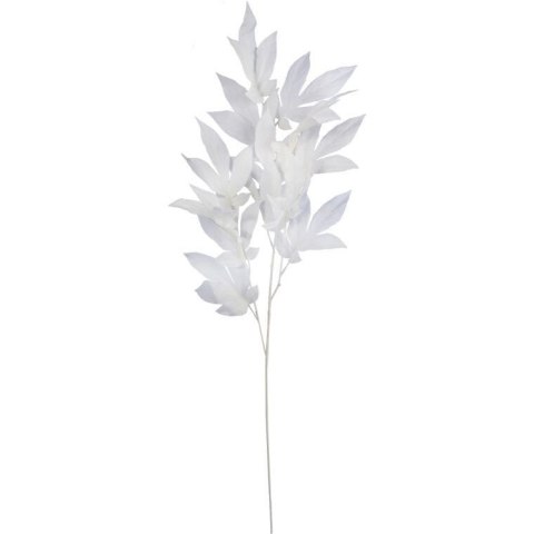 LIŚĆ GAŁĄZKA POTRÓJNA BIAŁY 95CM