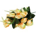 Sztuczny bukiet 9 żółtych róż o wysokości 45 cm