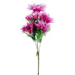 Wysokiej Jakości Bukiet 5 Sztucznych Astrów w Kolorze Fioletowym - 64 cm
