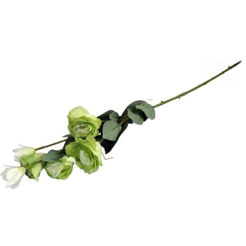 Zielona Gałązka Eustoma z 6 Kwiatami - Dekoracja Naturalnej Urody