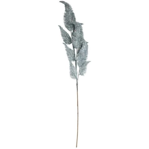 Gałązka brokatowa niebieska 78 cm