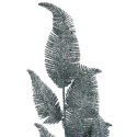 Gałązka brokatowa niebieska 78 cm