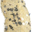 Kremowe Koło Z Sizalu do Zawieszenia - Dekoracja Świąteczna 38 cm