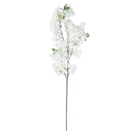 Artystyczna Gałązka Bzu Koloru Białego, 80 cm