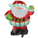 FIGURKA DMUCHANA MIKOŁAJ 60 CM - ŚWIĄTECZNA OZDOBA