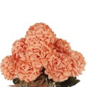 BUKIET 9 HORTENSJI JESIENNYCH 40 CM KOLOR POMARAŃCZOWY