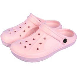 DAMSKIE KLAPKI ogrodowe/basenowe buty LEKKIE chodaki PIANKOWE 37