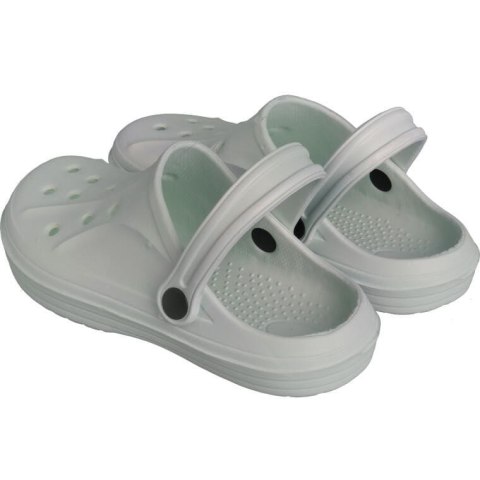 DAMSKIE KLAPKI ogrodowe/basenowe buty LEKKIE chodaki PIANKOWE ZIEL/37