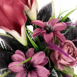 Elegancki Stroik Nagrobny różowa calla wazon