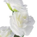 GAŁĄZKA 3 ROZWINIĘTYCH RÓŻ 68 cm KOLOR BIAŁY