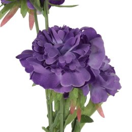GAŁĄZKA 5 PIWONII 76 cm KOLOR FIOLETOWY