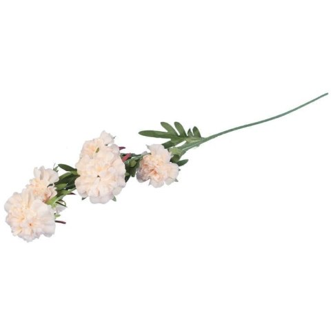 GAŁĄZKA 5 PIWONII 76 cm KOLOR KREMOWY