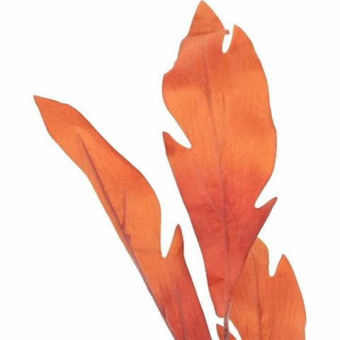 GAŁĄZKA LIŚCI OZDOBNYCH 112 CM KOLOR POMARAŃCZOWY