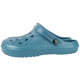 MĘSKIE KLAPKI ogrodowe/basenowe buty LEKKIE chodaki PIANKOWE NIEBIESKIE 41