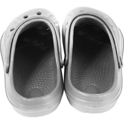 MĘSKIE KLAPKI ogrodowe/basenowe buty LEKKIE chodaki PIANKOWE SZARE 41