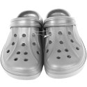 MĘSKIE KLAPKI ogrodowe/basenowe buty LEKKIE chodaki PIANKOWE SZARE 43