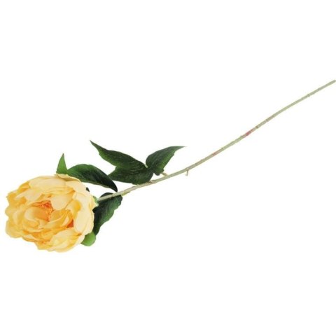PIWONIA 68cm KOLOR ŻÓŁTY