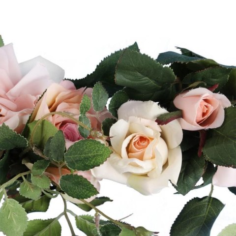ELEGANCKA DEKORACJA NA DRZWI Z RÓŻAMI ROGAL 60 CM