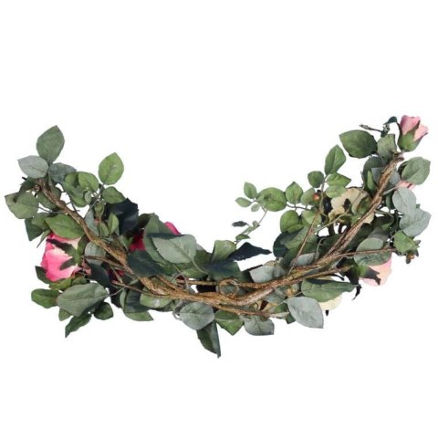 ELEGANCKA DEKORACJA NA DRZWI Z RÓŻAMI ROGAL 70 CM