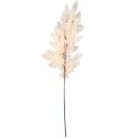 GAŁĄZKA LIŚCI KLONU 97 CM KREMOWA