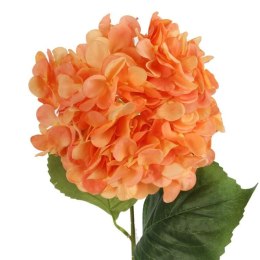 Gałązka HORTENSJI 72 CM POMARAŃCZOWA