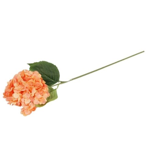 Gałązka HORTENSJI 72 CM POMARAŃCZOWA