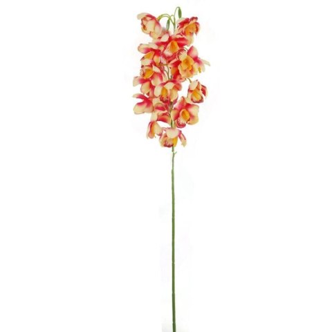 Gałązka storczyka dzwonkowatego w kolorze żółto różowym 84 cm