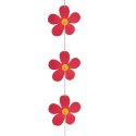 KWIATY WIOSENNE GIRLANDA 125 CM RÓŻOWE