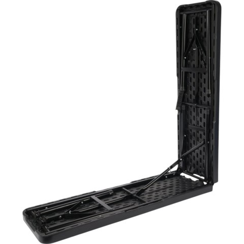 Ławka cateringowa składana 180 cm czarna