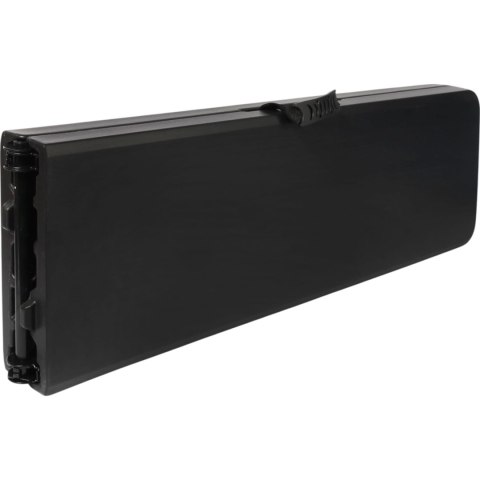 Ławka cateringowa składana 180 cm czarna