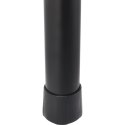 Ławka cateringowa składana 180 cm czarna