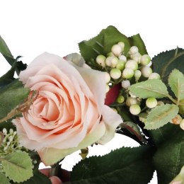 Romantyczny Wianek z Różami o Średnicy 20 cm